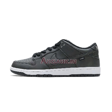 Civilist x Nike Dunk Low Pro SB QS Thermography CZ5123-001 Black/Black/Black Mens Womens Shoes