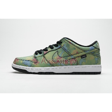 Civilist x Nike Dunk Low Pro SB QS Thermography CZ5123-001 Black/Black/Black Mens Womens Shoes