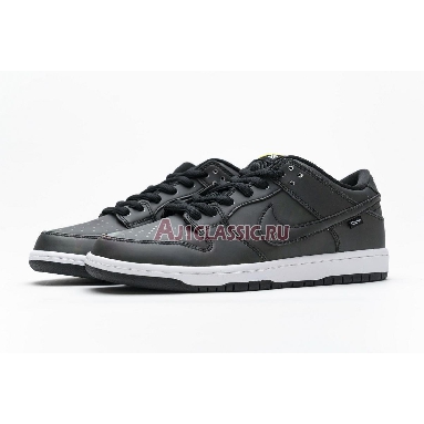 Civilist x Nike Dunk Low Pro SB QS Thermography CZ5123-001 Black/Black/Black Mens Womens Shoes