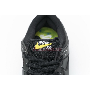 Civilist x Nike Dunk Low Pro SB QS Thermography CZ5123-001 Black/Black/Black Mens Womens Shoes