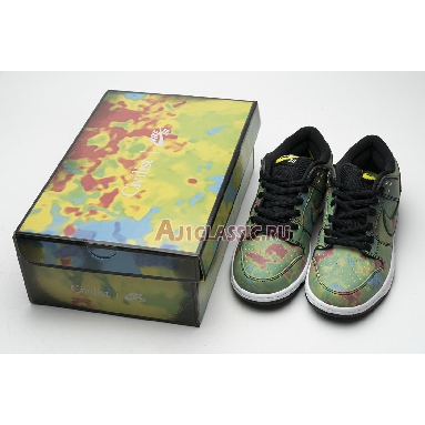 Civilist x Nike Dunk Low Pro SB QS Thermography CZ5123-001 Black/Black/Black Mens Womens Shoes