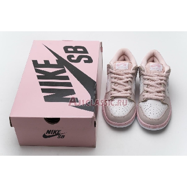 Nike SB Dunk Low PRO OG QS Pink Pigeon BV1310-012 Pink/White Mens Womens Shoes