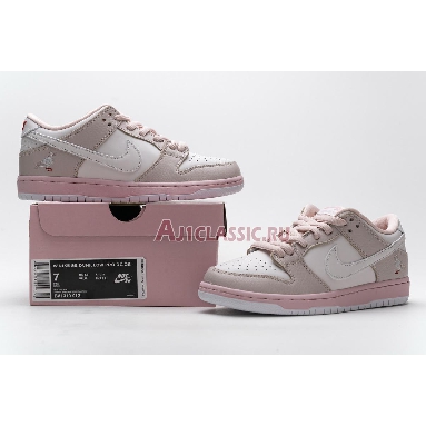 Nike SB Dunk Low PRO OG QS Pink Pigeon BV1310-012 Pink/White Sneakers