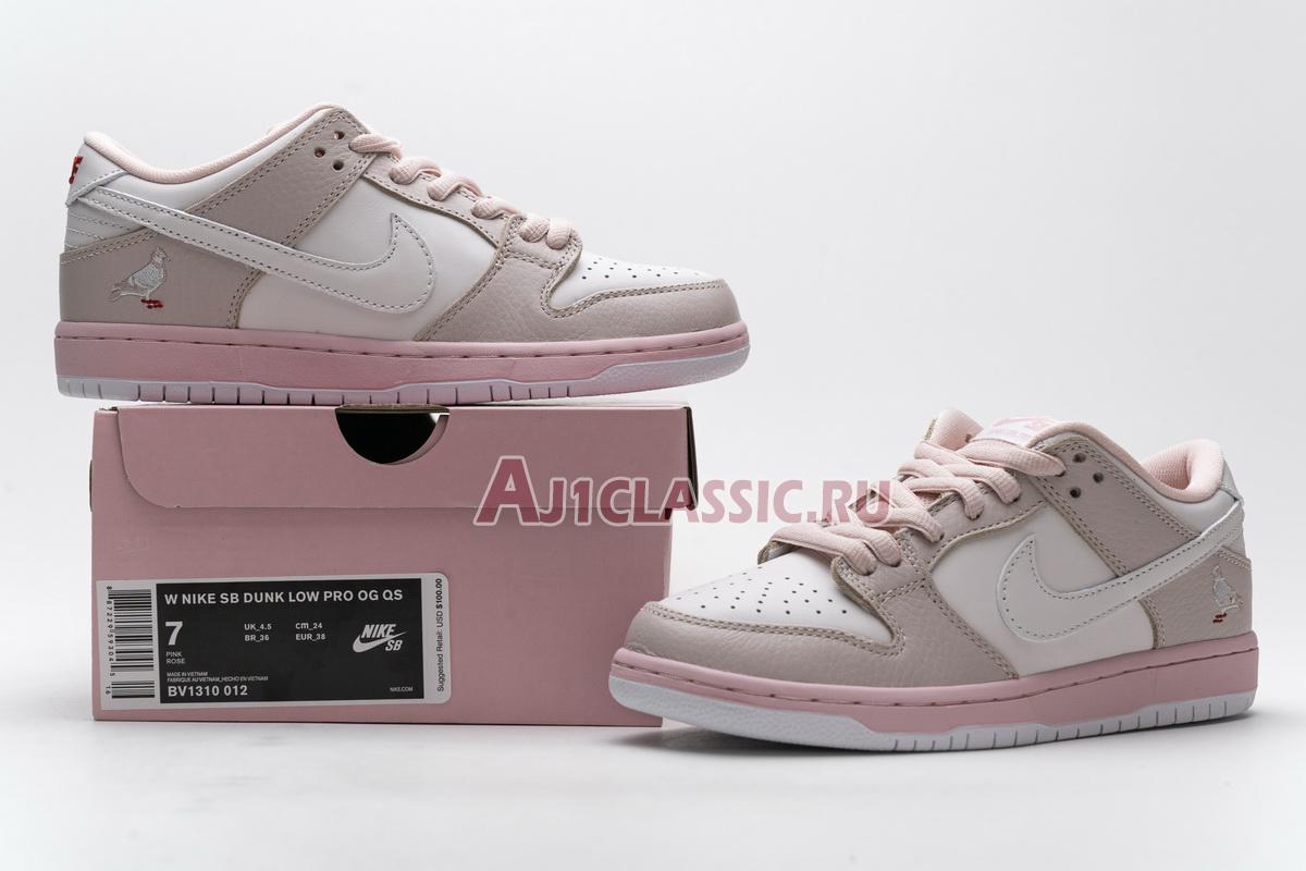 New Nike SB Dunk Low PRO OG QS "Pink Pigeon" BV1310-012 Shoes