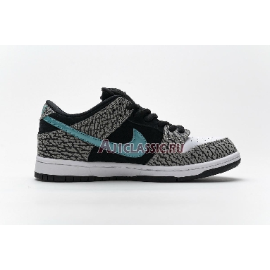 Nike Dunk Low Pro SB Atmos Elephant BQ6817-009 Medium Grey/Black/White/Clear Jade Mens Womens Shoes