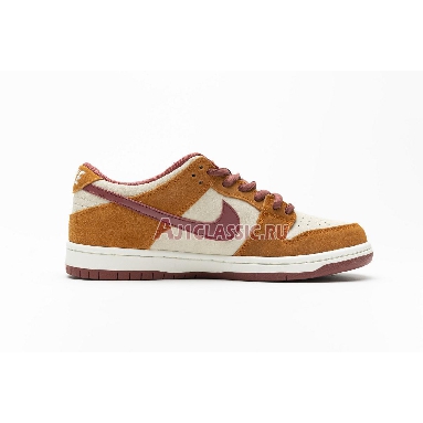 Nike Dunk Low Pro SB Dark Russet BQ6817-202 Dark Russet/Cedar-Summit White Mens Womens Shoes