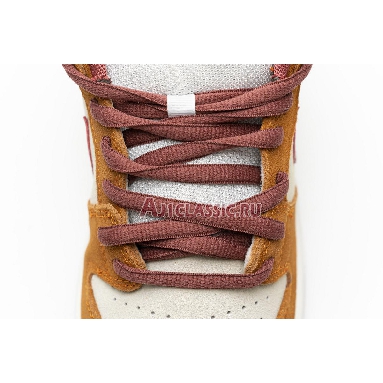 Nike Dunk Low Pro SB Dark Russet BQ6817-202 Dark Russet/Cedar-Summit White Mens Womens Shoes