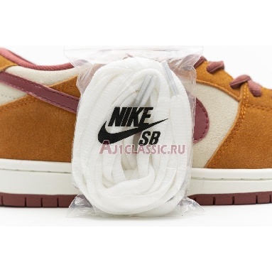 Nike Dunk Low Pro SB Dark Russet BQ6817-202 Dark Russet/Cedar-Summit White Mens Womens Shoes