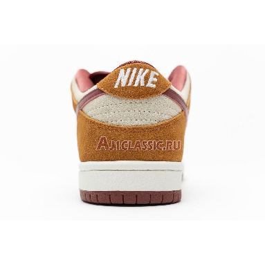 Nike Dunk Low Pro SB Dark Russet BQ6817-202 Dark Russet/Cedar-Summit White Mens Womens Shoes