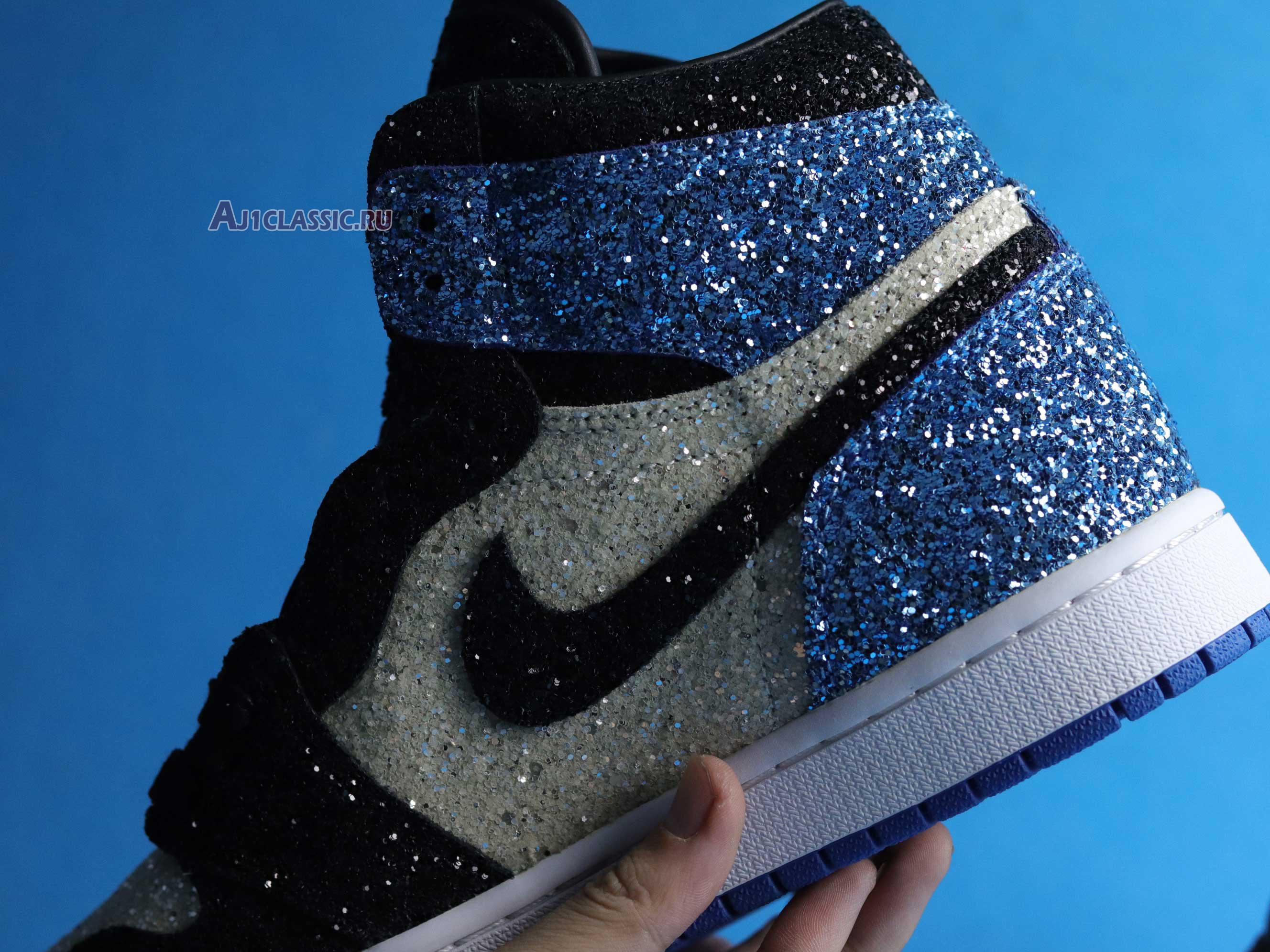 New Surgeon Crafts fragment design x Air Jordan 1 "Glitter" CK5566-400 Shoes