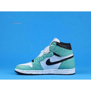 Air Jordan 1 Retro High OG WMNS Multi Color 555441-889 Green/Pink/White/Black Sneakers