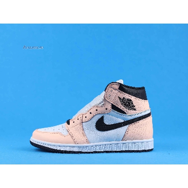 Air Jordan 1 Retro High OG WMNS Multi Color 555441-889 Green/Pink/White/Black Sneakers