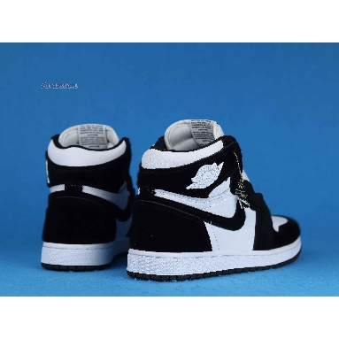 Air Jordan 1 Retro High OG Twist CD0461-007 Black/Black-Metallic Gold-White Mens Womens Shoes