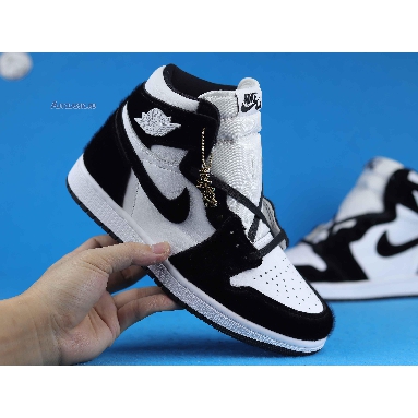 Air Jordan 1 Retro High OG Twist CD0461-007 Black/Black-Metallic Gold-White Sneakers