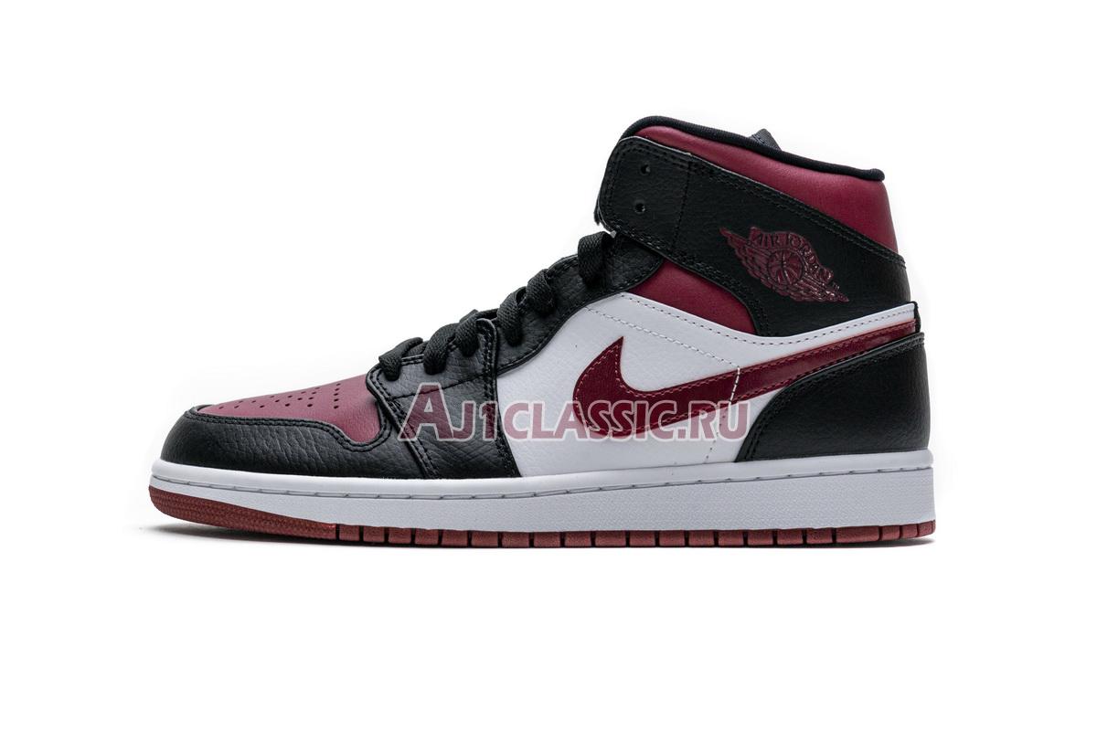 New Air Jordan 1 Mid "Noble Red" 554724-066 Shoes