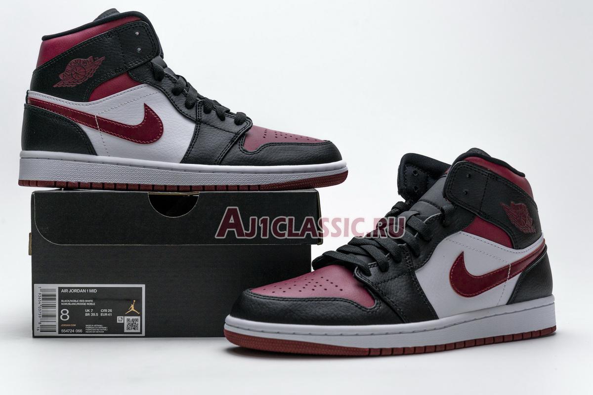 Air Jordan 1 Mid "Noble Red" 554724-066