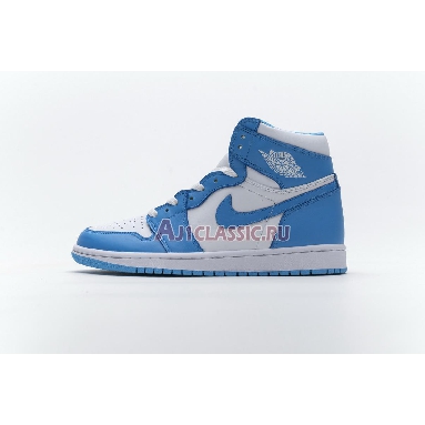 Air Jordan 1 Retro High OG UNC 555088-117 White/Dark Powder Blue Mens Womens Shoes