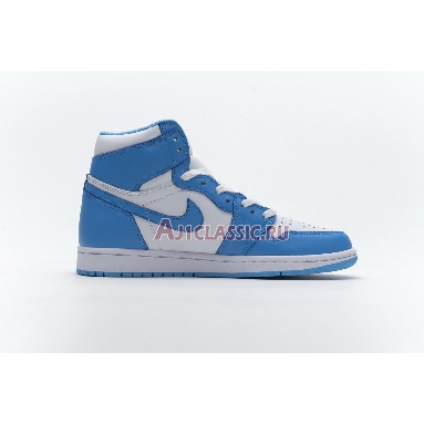 Air Jordan 1 Retro High OG UNC 555088-117 White/Dark Powder Blue Mens Womens Shoes