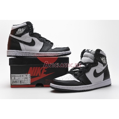 Air Jordan 1 Retro High OG Black/White 555088-010 Black/White-Black Sneakers