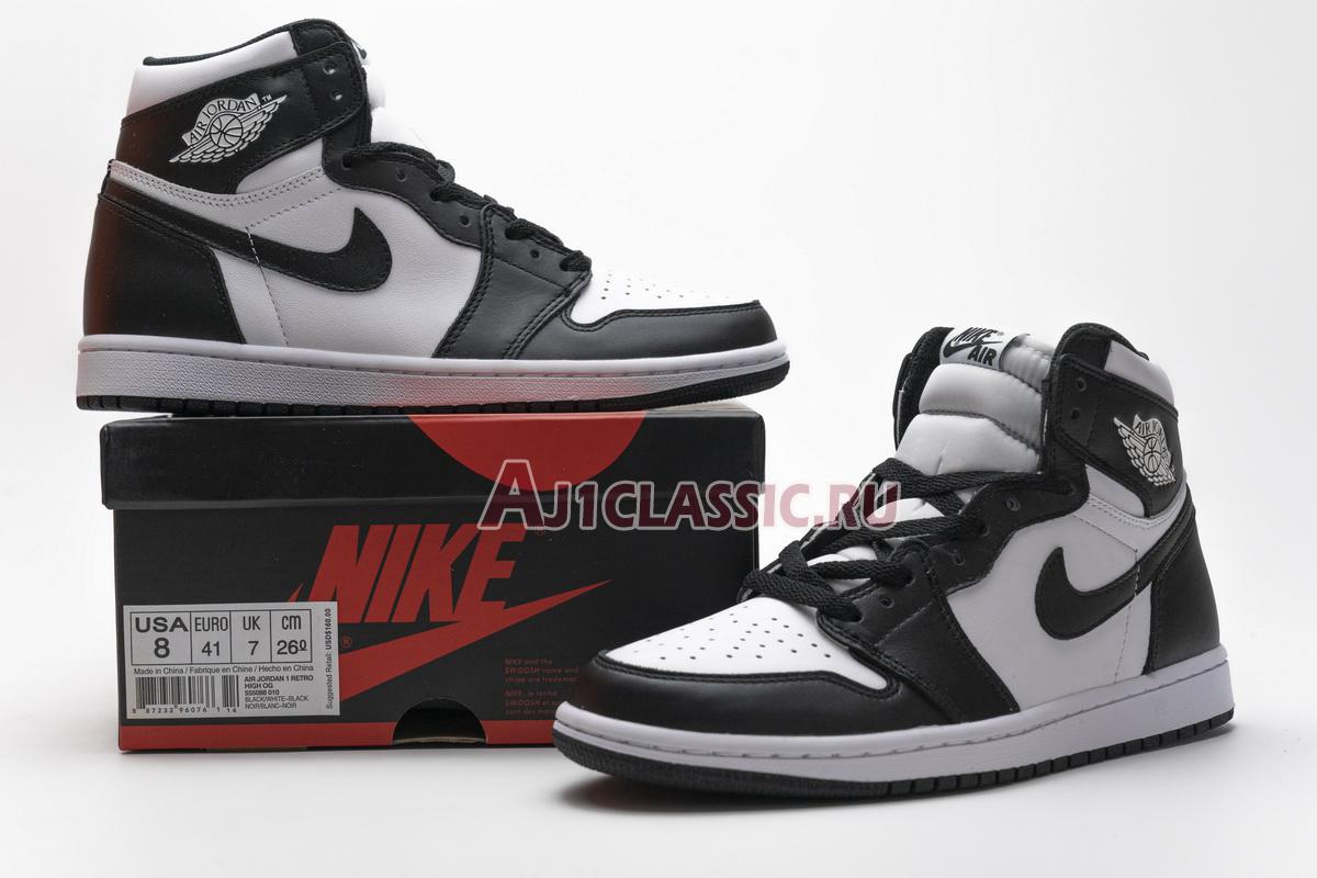 Air Jordan 1 Retro High OG "Black/White" 555088-010