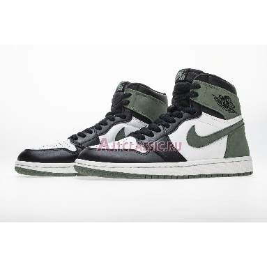 Air Jordan 1 Retro High OG Clay Green 555088-135 Summit White/Clay Green-Black Sneakers