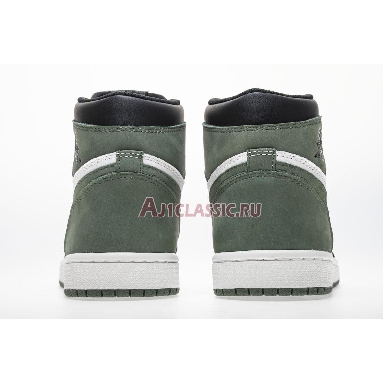 Air Jordan 1 Retro High OG Clay Green 555088-135 Summit White/Clay Green-Black Mens Womens Shoes