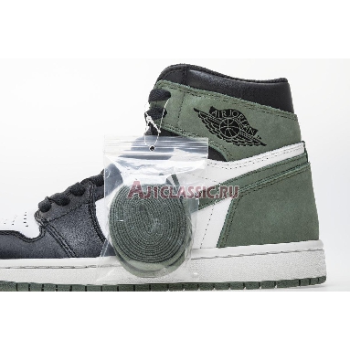 Air Jordan 1 Retro High OG Clay Green 555088-135 Summit White/Clay Green-Black Sneakers