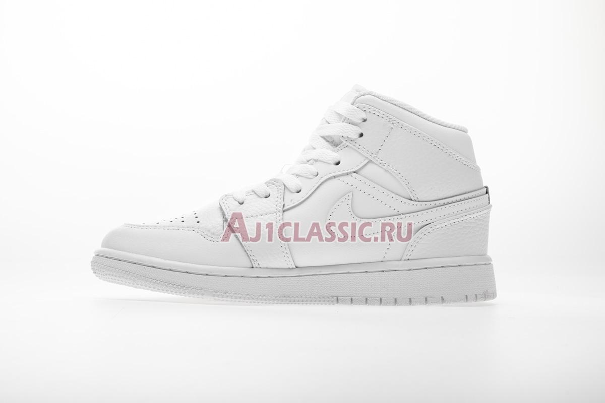 Air Jordan 1 Retro Mid "Pure Platinum" 554725-109