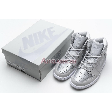 Air Jordan 1 Retro High OG CO.JP Tokyo DC1788-029 Neutral Grey/White/Metallic Silver Mens Womens Shoes