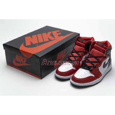 Air Jordan 1 Retro High OG Satin Red CD0461-601 University Red/White/Black Sneakers