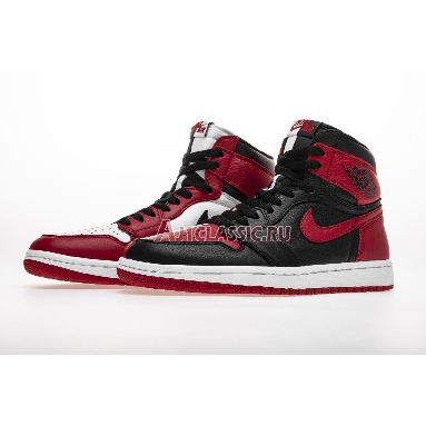 Air Jordan 1 Retro High OG NRG Homage to Home 861428-061 Black/White-University Red Sneakers