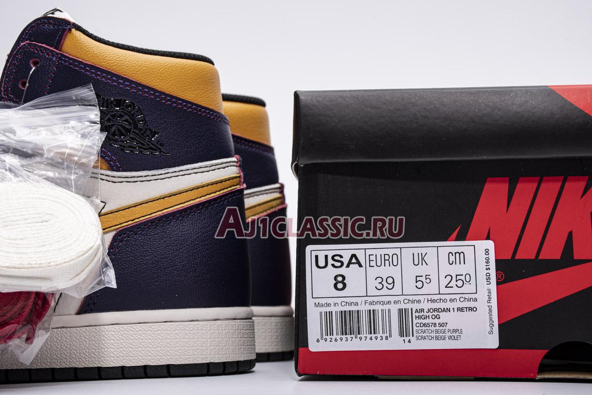 New Air Jordan 1 Retro High SB "LA To Chicago" CD6578-507 Shoes