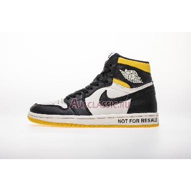 Air Jordan 1 Retro High OG NRG Not For Resale 861428-107 Sail/Black-Varsity Maize/Yellow Mens Womens Shoes