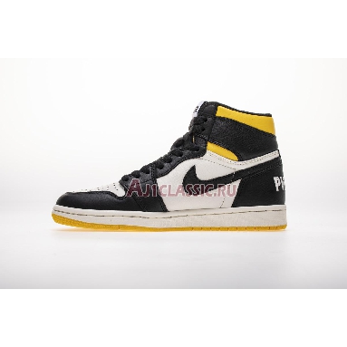 Air Jordan 1 Retro High OG NRG Not For Resale 861428-107 Sail/Black-Varsity Maize/Yellow Mens Womens Shoes