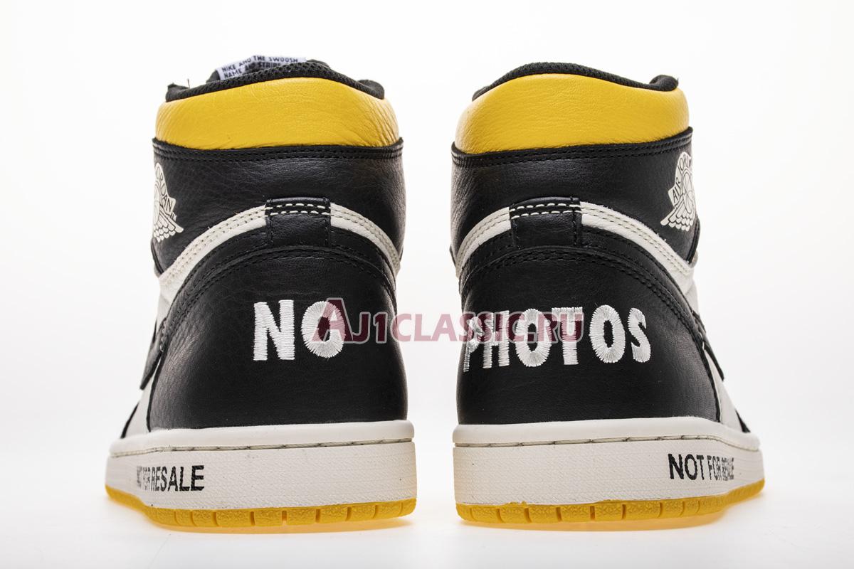 New Air Jordan 1 Retro High OG NRG "Not For Resale" 861428-107 Shoes