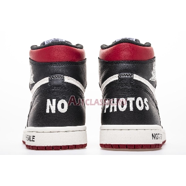 Air Jordan 1 Retro High OG NRG Not For Resale 861428-106 Sail/Black-Varsity Red Sneakers