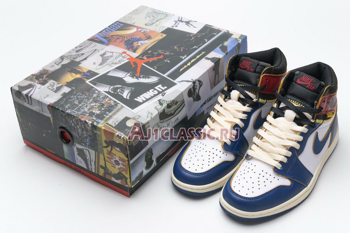 New Union LA x Air Jordan 1 Retro High NRG "Storm Blue" BV1300-146 Shoes