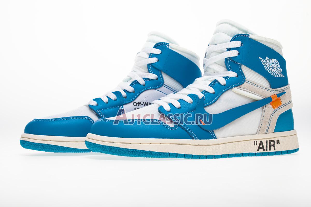 Off-White x Air Jordan 1 Retro High OG "UNC" AQ0818-148-2