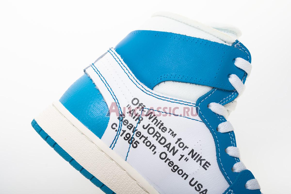 New Off-White x Air Jordan 1 Retro High OG "UNC" AQ0818-148-2 Shoes