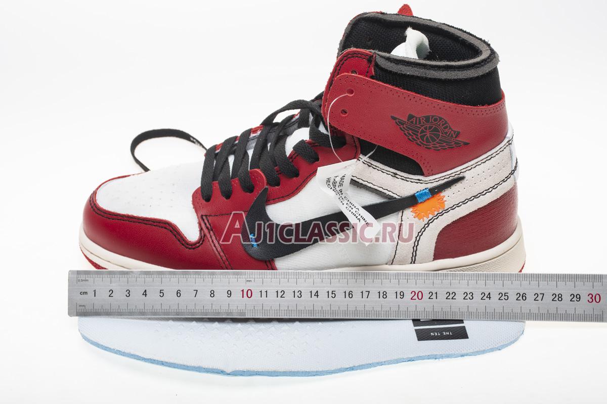 New Off-White x Air Jordan 1 Retro High OG "Chicago" AA3834-101 Shoes