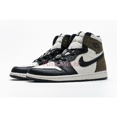 Air Jordan 1 Retro High OG Dark Mocha 555088-105 Sail/Dark Mocha-Black-Black Sneakers