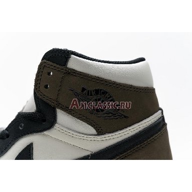 Air Jordan 1 Retro High OG Dark Mocha 555088-105 Sail/Dark Mocha-Black-Black Sneakers