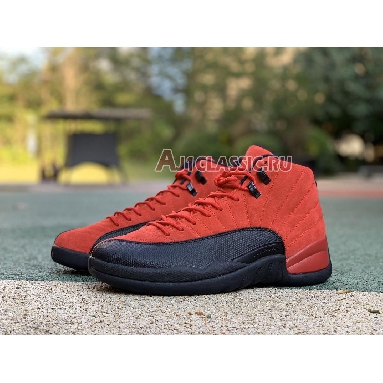 Air Jordan 12 Retro Reverse Flu Game CT8013-602 Varsity Red/Black Mens Womens Shoes