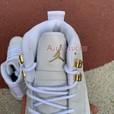 Air Jordan 12 Retro OVO White 873864-102 White/Metallic Gold-White Mens Womens Shoes