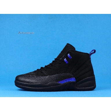 Air Jordan 12 Retro Dark Concord CT8013-005 Black/Black/Dark Concord Mens Womens Shoes