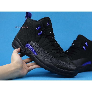 Air Jordan 12 Retro Dark Concord CT8013-005 Black/Black/Dark Concord Mens Womens Shoes