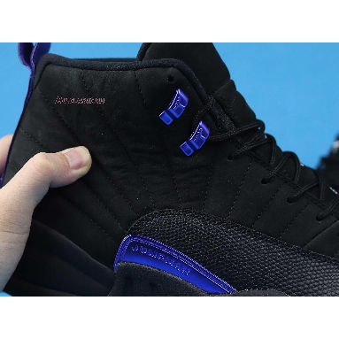 Air Jordan 12 Retro Dark Concord CT8013-005 Black/Black/Dark Concord Mens Womens Shoes