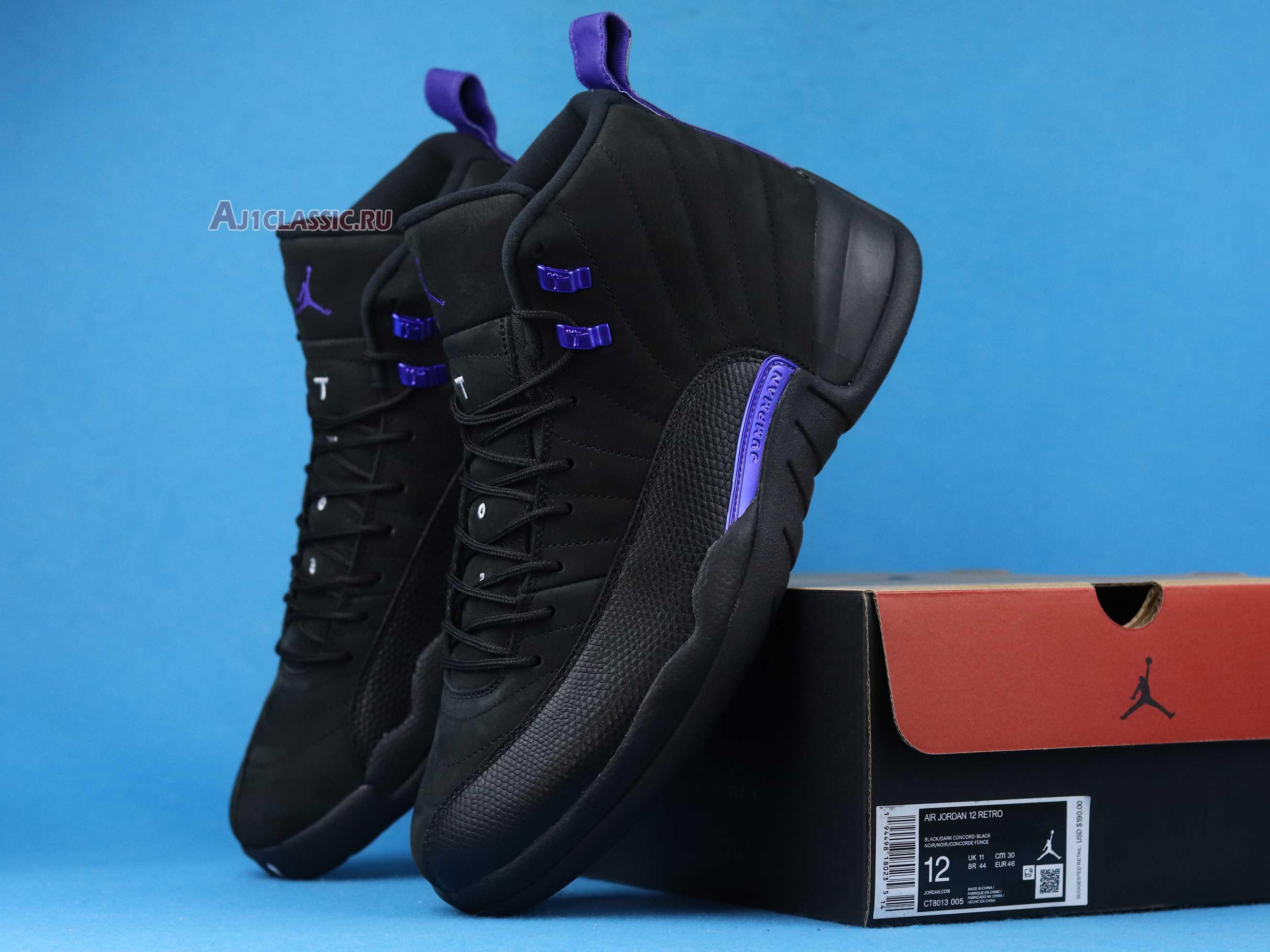 New Air Jordan 12 Retro "Dark Concord" CT8013-005 Shoes