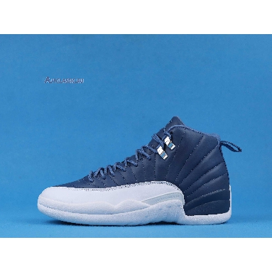 Air Jordan 12 Retro Indigo 130690-404 Stone Blue/Legend Blue-Obsidian Sneakers