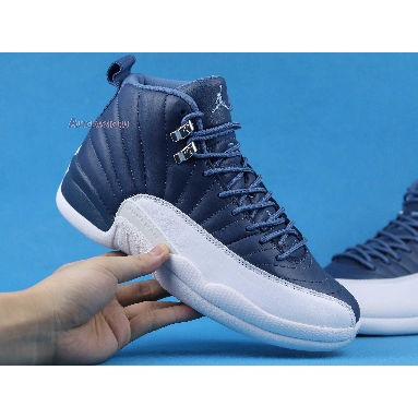 Air Jordan 12 Retro Indigo 130690-404 Stone Blue/Legend Blue-Obsidian Sneakers